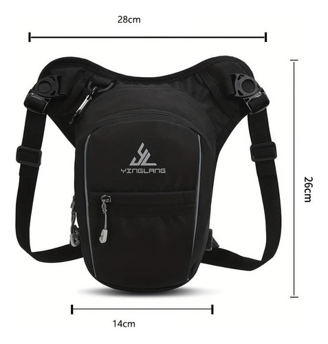 Bolsa De Pierna Unisex, Riñonera Deportiva Impermeable Con