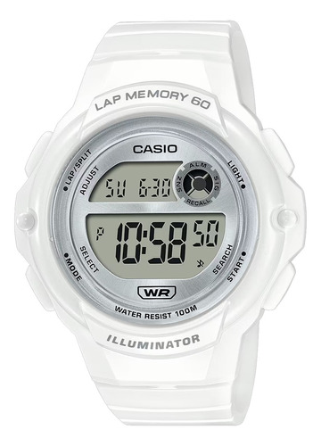 Reloj Casio Digital Lws-1200h-7a1v Sumergible Original