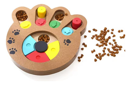 Juguete Puzzle Dispensador De Comida Para Perros