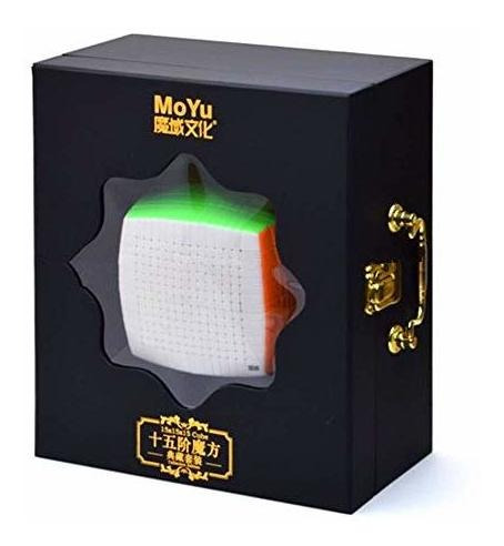 Cubo De Velocidad Sin Pegatina De Moyu 15x15 C6znc