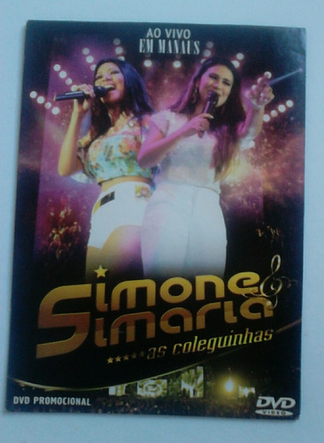 Dvd Simone E Simaria - Ao Vivo Manaus - Frete Gratis