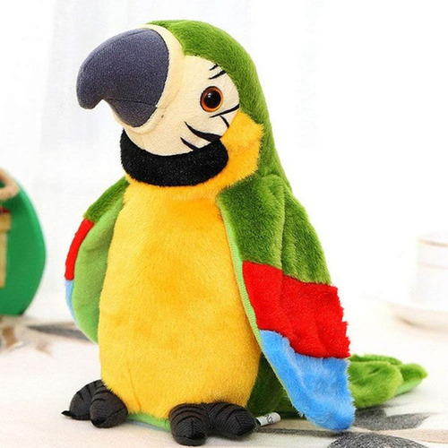 Loro Parlante Electrónico Juguetes De Peluche Lindo Habla