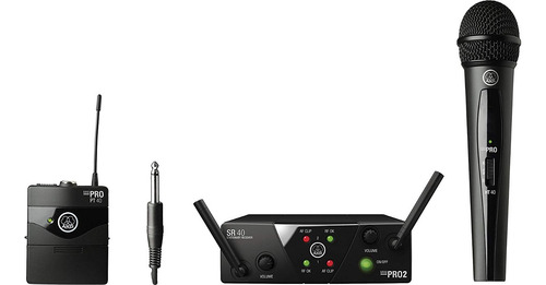 Akg Wms40 Mini2 Sistema De La Mezcla Voz Y Guitarra Combo Si
