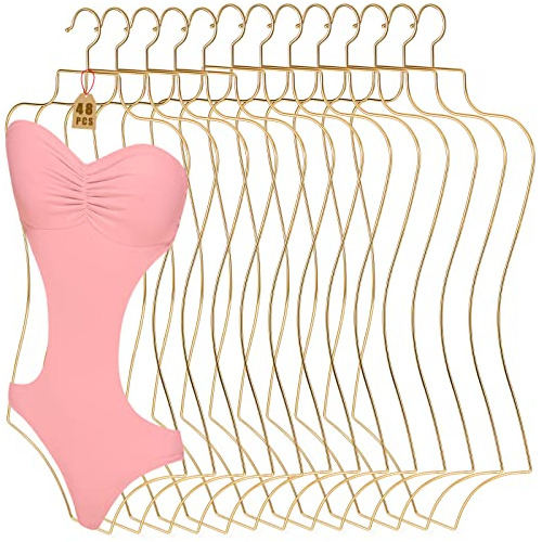 Percha De Bikini Forma De Cuerpo De Alambre Exhibir Cue...