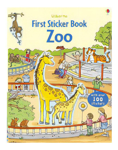 Zoo - Usborne First Sticker Book, De Taplin, Sam. Editorial Usborne Publishing En Inglés, 2010
