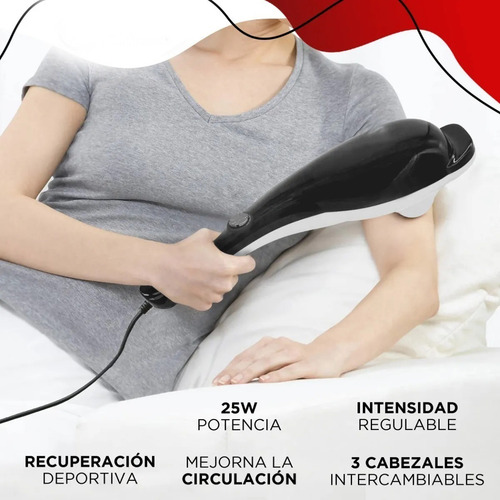 Imagen 9 de 10 de Masajeador Electrico - Masajes Para Todo El Cuerpo Garantia
