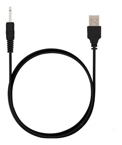Carregador Cabo Para Massageador Preto Portátil Usb P1 Dc 1