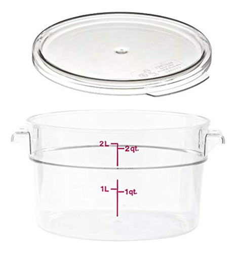 ~? Cambro Rfscw2135 Camwear Recipiente De Almacenamiento De 