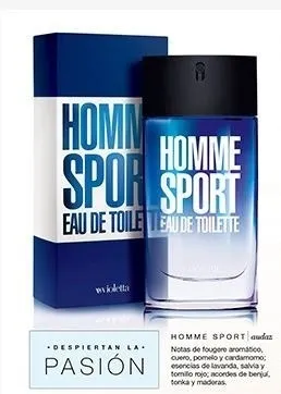 Perfume violeta para hombre sales