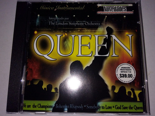 Queen London Symphony Orchestra Cd Novedades Nac 2001 