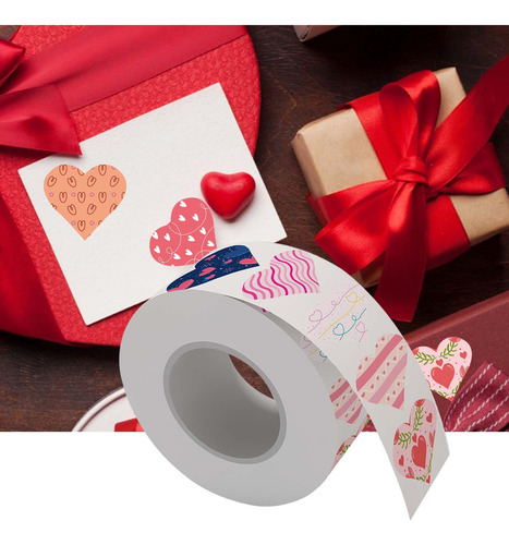 4 X 500 X Pegatinas Del Día De San Valentín, Pegatinas De