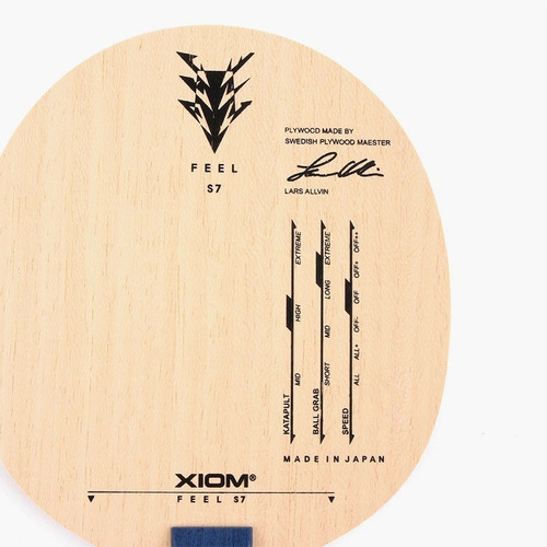 Xiom Feel S7 Raquete Clássica Profissional Tênis De Mesa