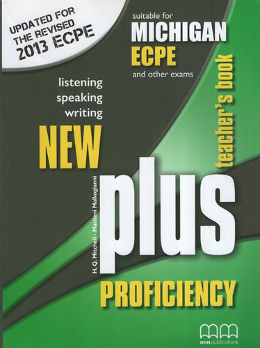New Plus Proficiency (2013) -teacher's Book, De Vv. Aa.. Editorial Mm Publications, Tapa Blanda En Inglés Internacional, 2013