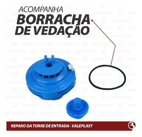 Reparo Cabeçote P/ Mecanismo Torre Entrada Caixa Acoplada