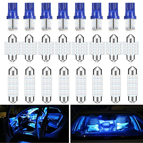 Yonwait 24 Pcs Interior Luces De Coche Dome Light Led Car B