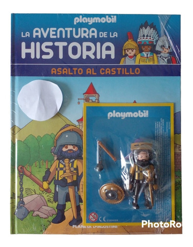 Enciclopedia De Historia + Playmobil Asalto Al Castillo