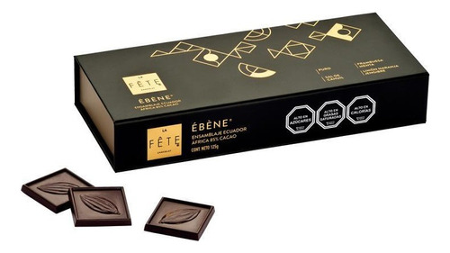 Thins Ébène 180 Gramos La Fête Chocolat
