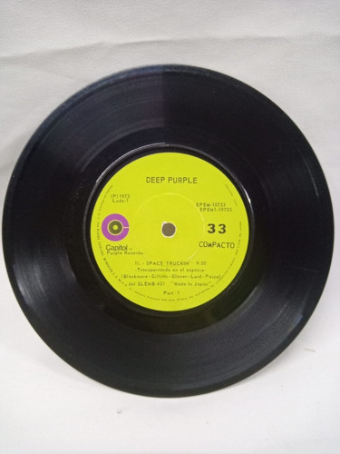 Lp Deep Purple - Made In Japan - Y Single - Space Truckin (Usado)