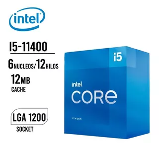 Procesador Intel Core I5 11400