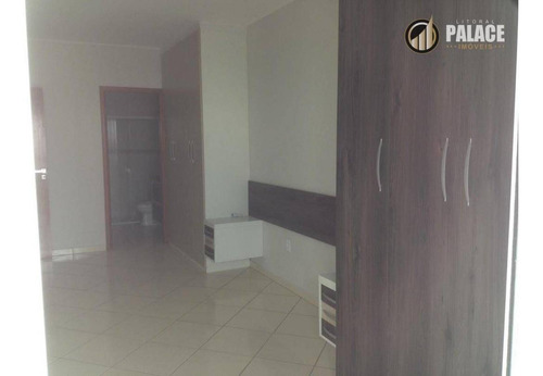 Apartamento Residencial À Venda, Vila Guilhermina, Praia Grande - . - Ap1191