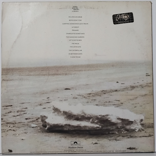 Lp - The Cure - Standing On A Beach - The Singles 1986 - Lp (Usado)