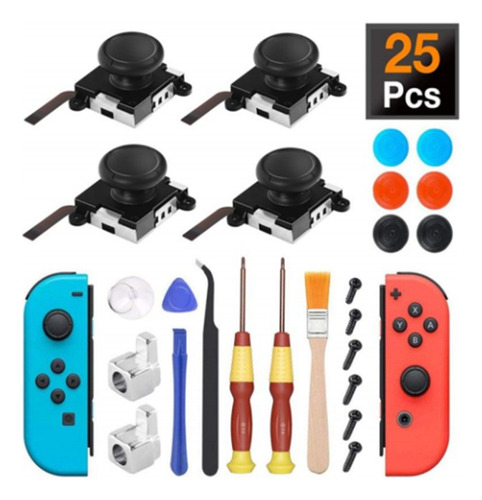 Juego De 23 Piezas En Color Liso - Nintendo Switch Joy-con R