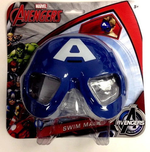 Antiparras Mascara Swim Mask Capitan America Original