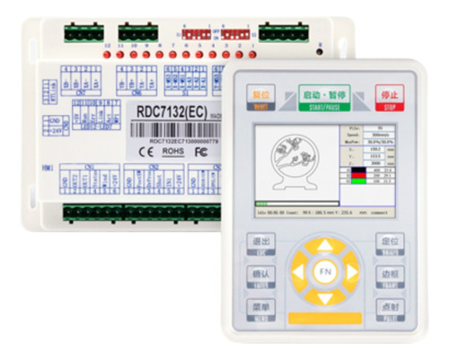 Controladora Ruida Con Display Laser Co2 Completo