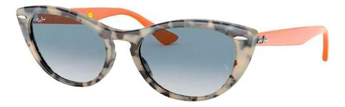 Óculos De Sol Nina Rb4314n 1269/3f Havana Azul E Laranja