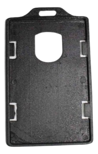 Escarapela Porta Carnet Vertical X 10 Und Negro