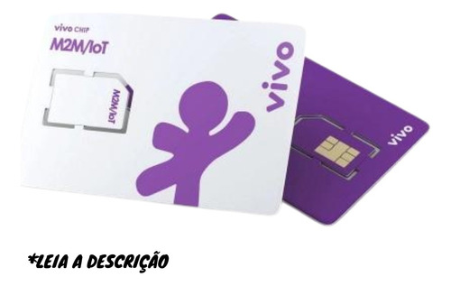 Chip M2m Sinal Vivo - Modelo M2m Telemetria E Rastreamento