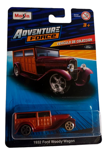 Carro Maisto Adventure Force - 1932 Ford Woody Wagon
