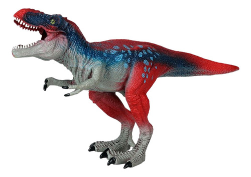 Juguete De Dinosaurio Tiranosaurio Rex Juguetes Rojo Azul