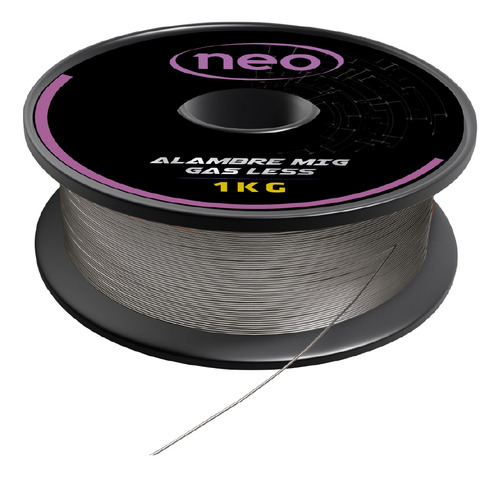 Alambre Gas Less En Rollo 1kg 0,9mm Neo - Dt