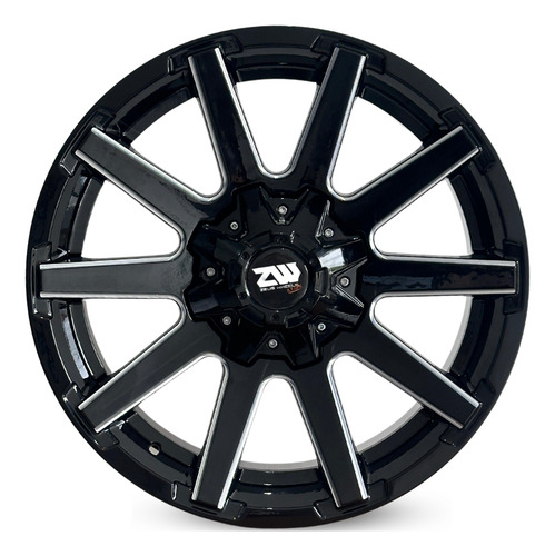 4 Rodas Zeus Zwat6 + Frete Grátis / Aro 20x9 (8x165) Et 0