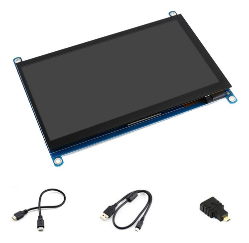 Pantalla Touch 7 In Lcd 1024x600 Tactil Raspberry Pi Hdmi