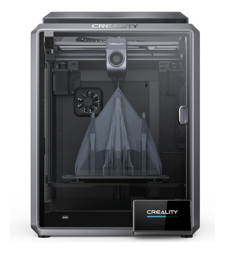 Impresora 3D Creality K1 FDM cerrada, 1201010168 Bivolt, color negro, 110 V/220 V