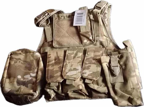 Chaleco Modelo Carrier Multicam