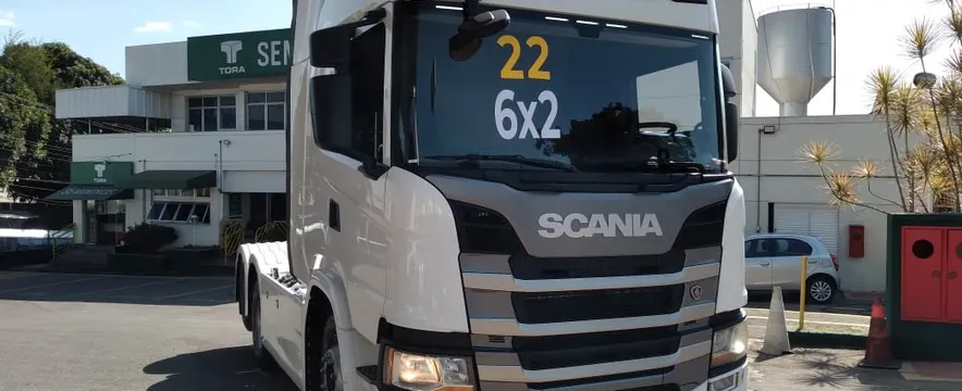 Scania G 450 6x2 21/22 Teto Alto Completo 