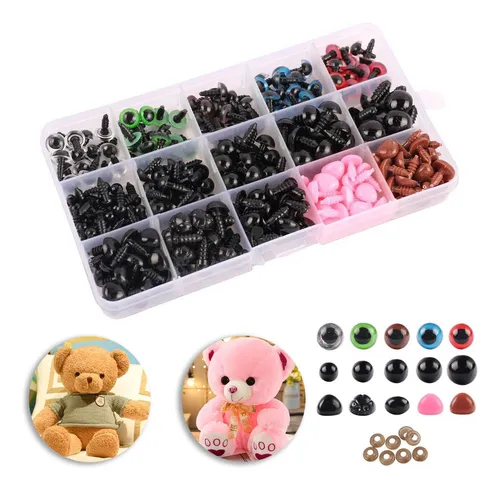comprar Set 560 Piezas Ojos Seguridad Y Narices Amigurumi Manual