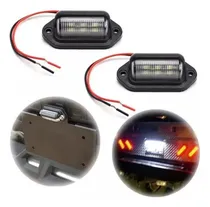 Comprar Para Par Luz Patente 6 Led Universal Autos Camionetas 12-24v