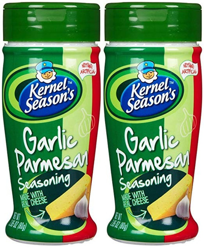 Kernel De Temporada Palomitas Condimentos, Ajo Parmesano De