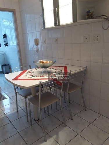 Apartamento Com 2 Dormitórios À Venda, 82 M² Por R$ 380.000,00 - Embaré - Santos/sp - Ap2900
