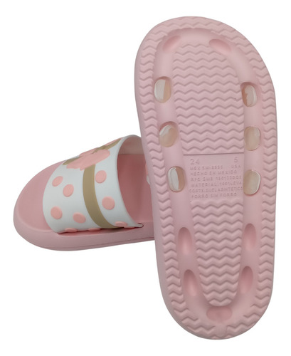 Sandalia Slide Dama Moda Juvenil Playa Comoda Tallas 22 A 26
