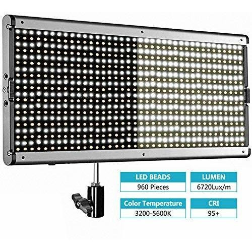 Luz De Video Profesional Led Bicolor Regulable Neewer Para E