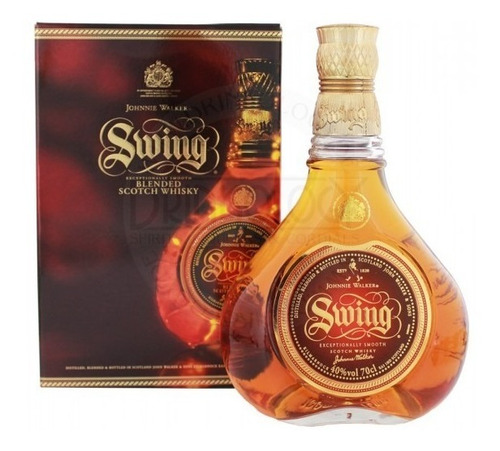 Whisky Johnnie Walker Swing Blended Scotch 750ml En Estuche