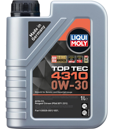 Liqui Moly Top Tec 4310 0w-30 1l