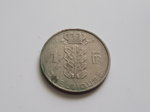Monedas X 3 Belgica 1951 1 Franco En Francés Y Holandés Lote (Usado)