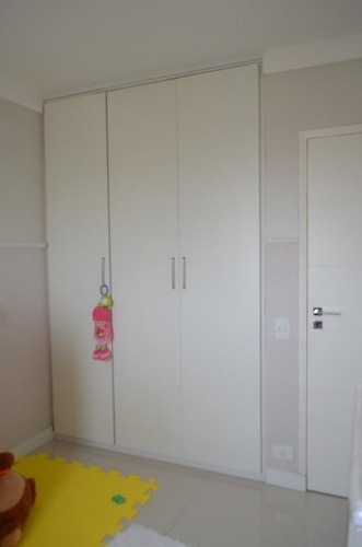 Imagem 14 de 15 de Lindo E Charmoso Apartamento No Brooklin Paulista, 65m2, 2 Dormitorios, Escritorio, Armarios Planejados Nos Quartos E Cozinha Americana, 1 Vaga De Gar - Ap15230