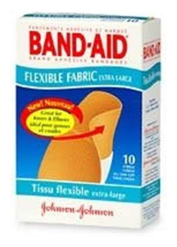 Band-aid (r) Brand Tela Flexible Extra Grande Vendajes Box O